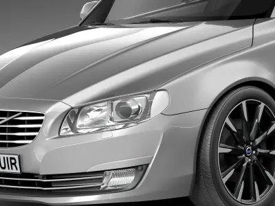Volvo S80 2014 3D model