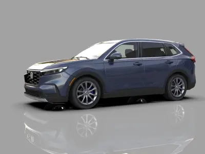 Honda CR-V 2023 HQ interior 3D model