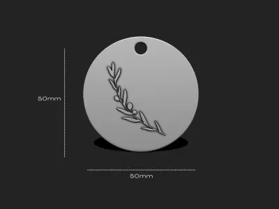 Christmas Ornament - Pendant -  Christmas Tree  - Decor - 13 3D print model