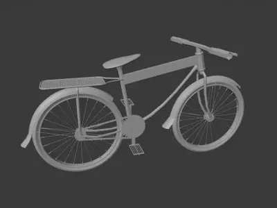 Ride Bicycle Free 3D model