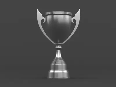 Trophy Cup 3D model 13