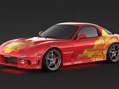 Mazda RX-7 3D model