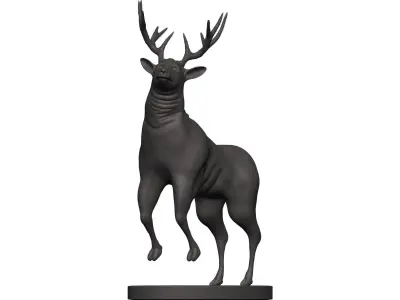 Mule Deer 3D model