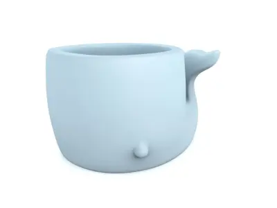 Whale Holder - Bathroom and kitchen accessory 3D print model
