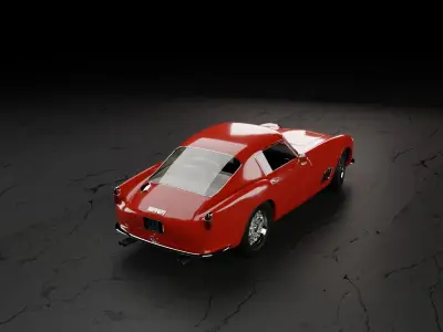 Ferrari 250 GT Berlinetta Tour de france 58 3D model