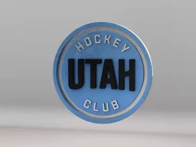 NHL Utah Hockey Club Team Logo 3D model