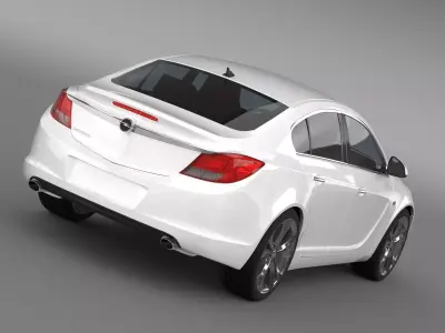 Opel Insignia 2008-13 3D model