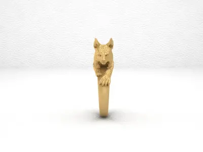 Lynx Ring 3D print model