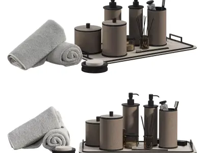 Bathroom Accessories by RUDI 3D model