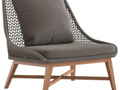 Crisal Decoration Roxas Chair 3D model