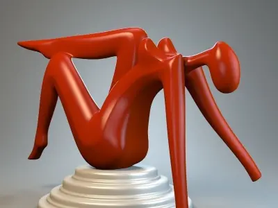 Sculpture Exquisiteness 3D model