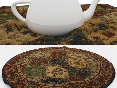 Rugs No 871 Low-poly 3D model