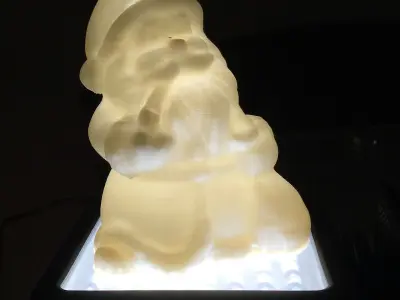 3D Print your own cute Santa 3D print model