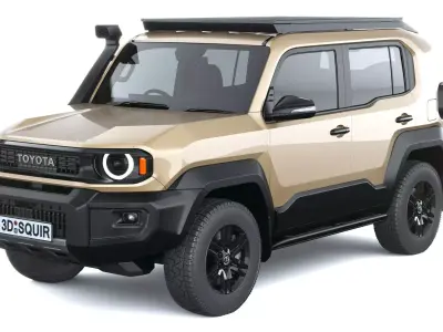 Toyota Land Cruiser FJ Offroad 2027 3D model