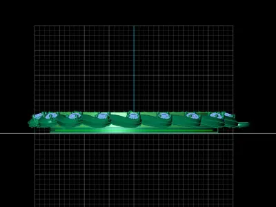  santa muerte holy death small size pendant 3D STL 3DM skull 3D print model