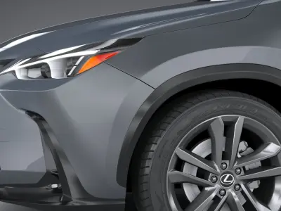 Lexus NX300 regular 2022 3D model