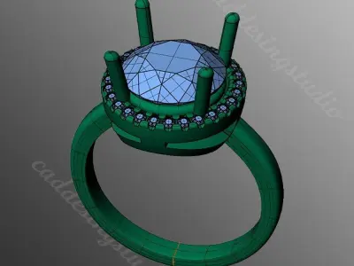 Ring iz74 3D print model