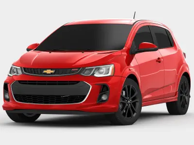 Chevrolet Sonic Hatchback 2017 3D model