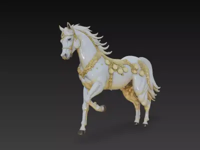 Christmas Creations - Horse 3D print model
