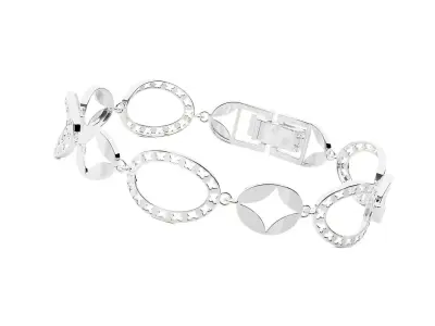 Butterfly High Jewelry Diamond Bracelet 3dm stl renders details 3D print model