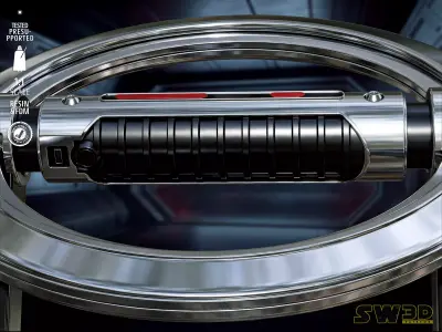 STAR WARS Grand Inquisitor Ligthsaber 3D print model