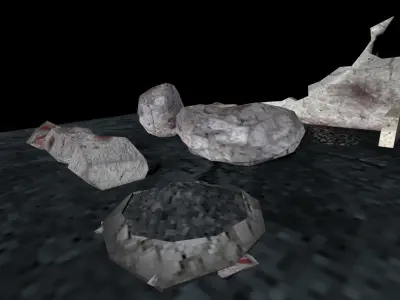 BD Horror Retrostyle PSX - Collection Vol 1 - Legacy Product Low-poly 3D model