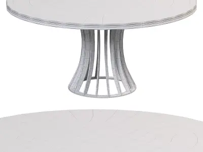 Dining Table Acapulco by cazarina 3D model