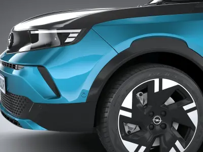 Opel Mokka 2025 3D model