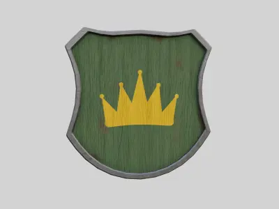 Coat Of Arms Collection 5 Low-poly 3D model
