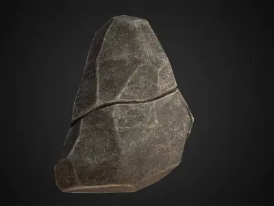 Rock - Menhir Free low-poly 3D model