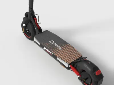 ZRINO ELECTRIC SCOOTER Low-poly 3D model