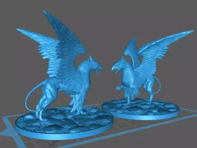 Griffin Decor 3D print model