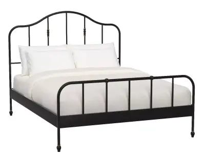 Ikea SAGSTUA Queen Bed Frame 3D model