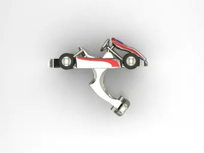 Cufflinks Carting 3D print model