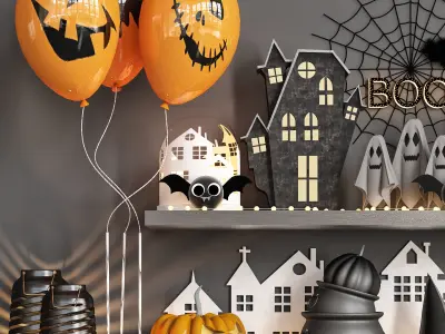 decorative set 35 3D model