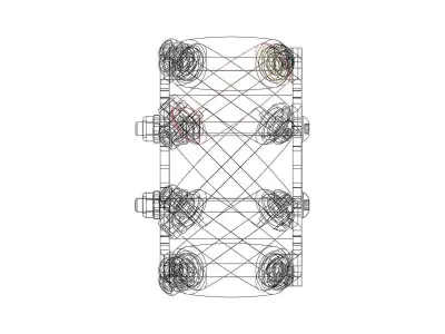 Macanum Wheel 3D model