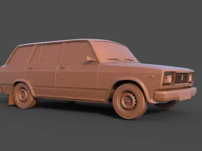 Vaz 2104 3D print model