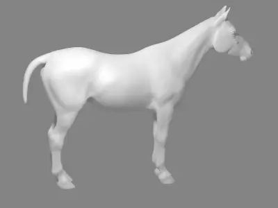 Most realistic horse 3D model