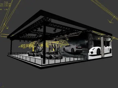 Exhibition - Area - 19X18-3DMAX2010-010 3D model