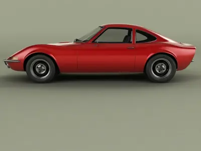 Opel GT 3D model