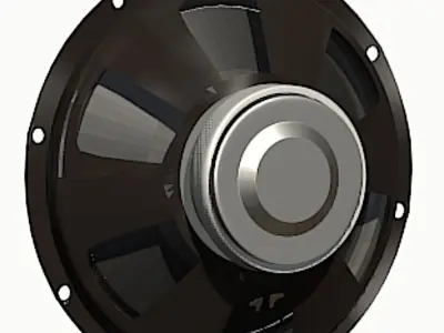 10in Bumper Pro Series Subwoofer Free low-poly 3D model