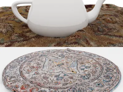 Rugs No 473 Low-poly 3D model