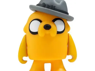  Jake the Dog Gumshoe Adventure Time toy 3D print model