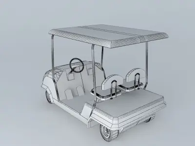 Golf Cart Free 3D model