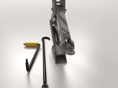 Car Jack 3D model