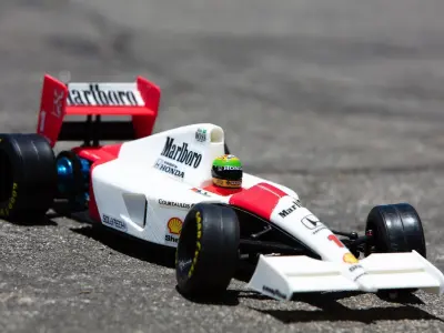 ARYTON SENNA MCLAREN MP4 6 3D PRINTED RC F1 CAR 3D print model