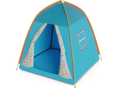 Cars and action games Play Tent 3D model