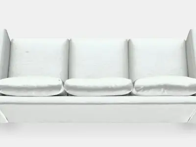 VIMLE 3-seat sofa 35 Low-poly 3D model