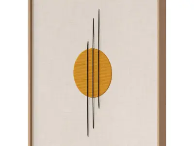 3D Wall Art 013 3D model