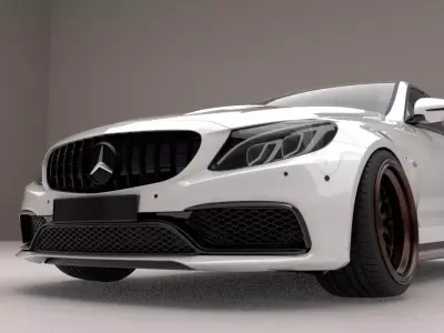 Mercedes C63s AMG  3D model